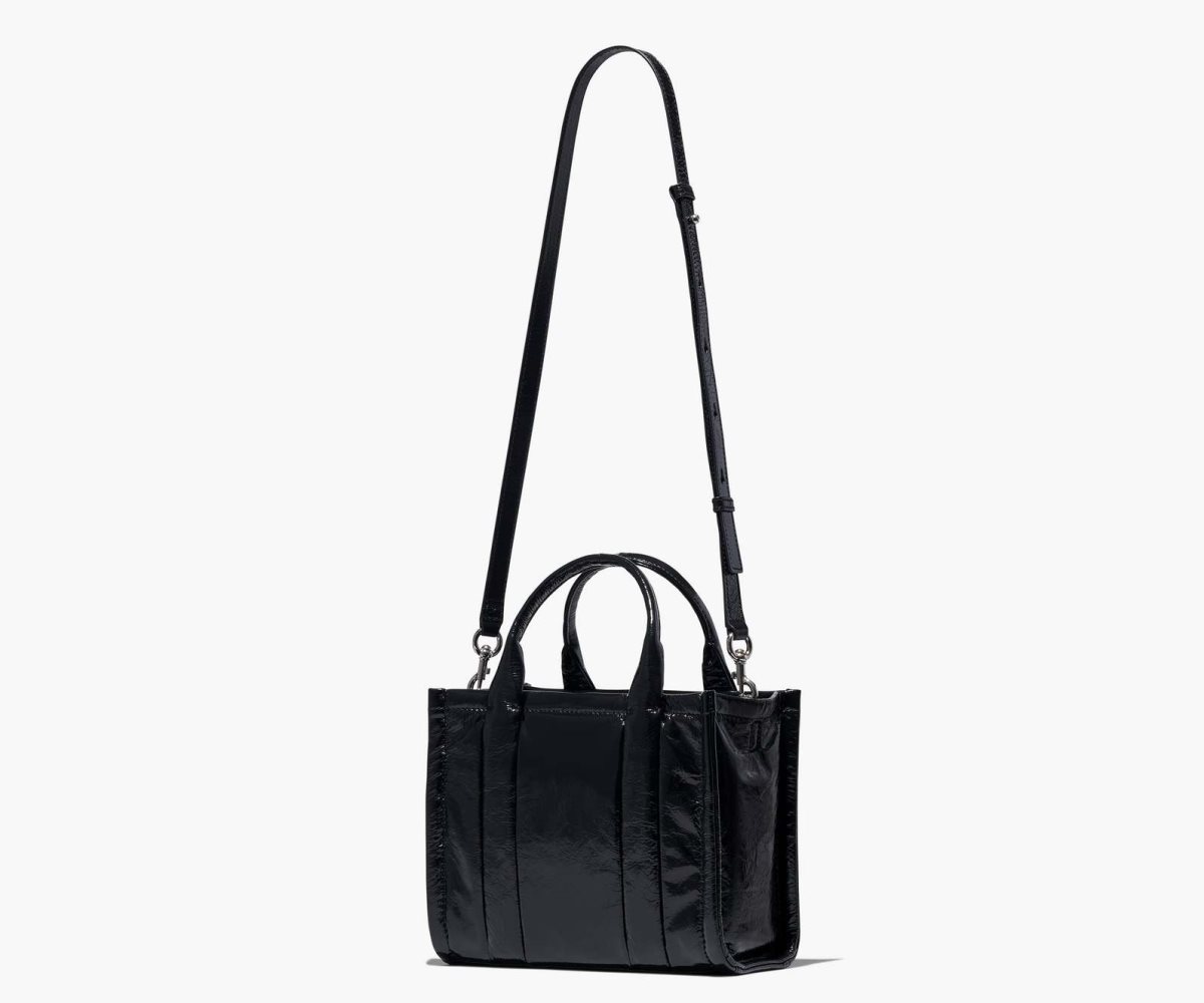 Marc Jacobs Shiny Crinkle Mini Tote Nere | YKD860129