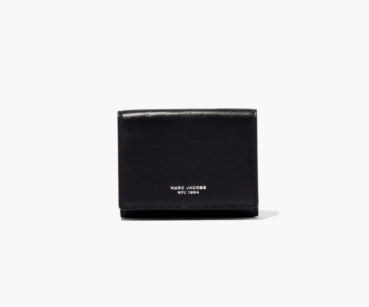 Marc Jacobs Slim 84 Medium Trifold Wallet Nere | GVI467350