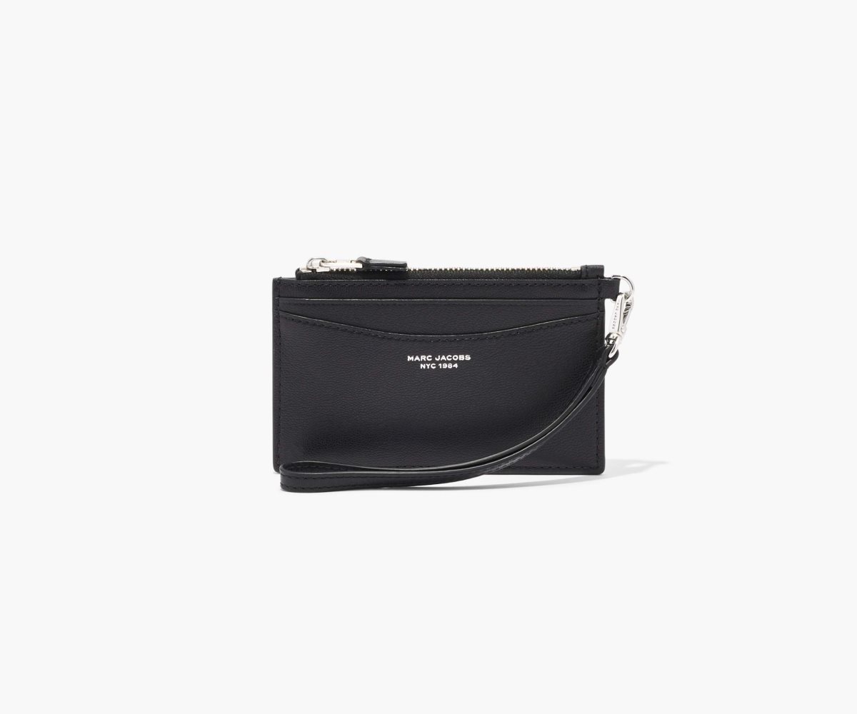 Marc Jacobs Slim 84 Top Zip Wristlet Nere | JHV261075