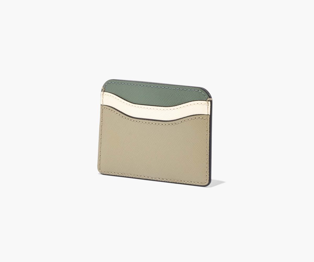 Marc Jacobs Snapshot Card Case Argento Verde Oliva Colorate | ZQF215947