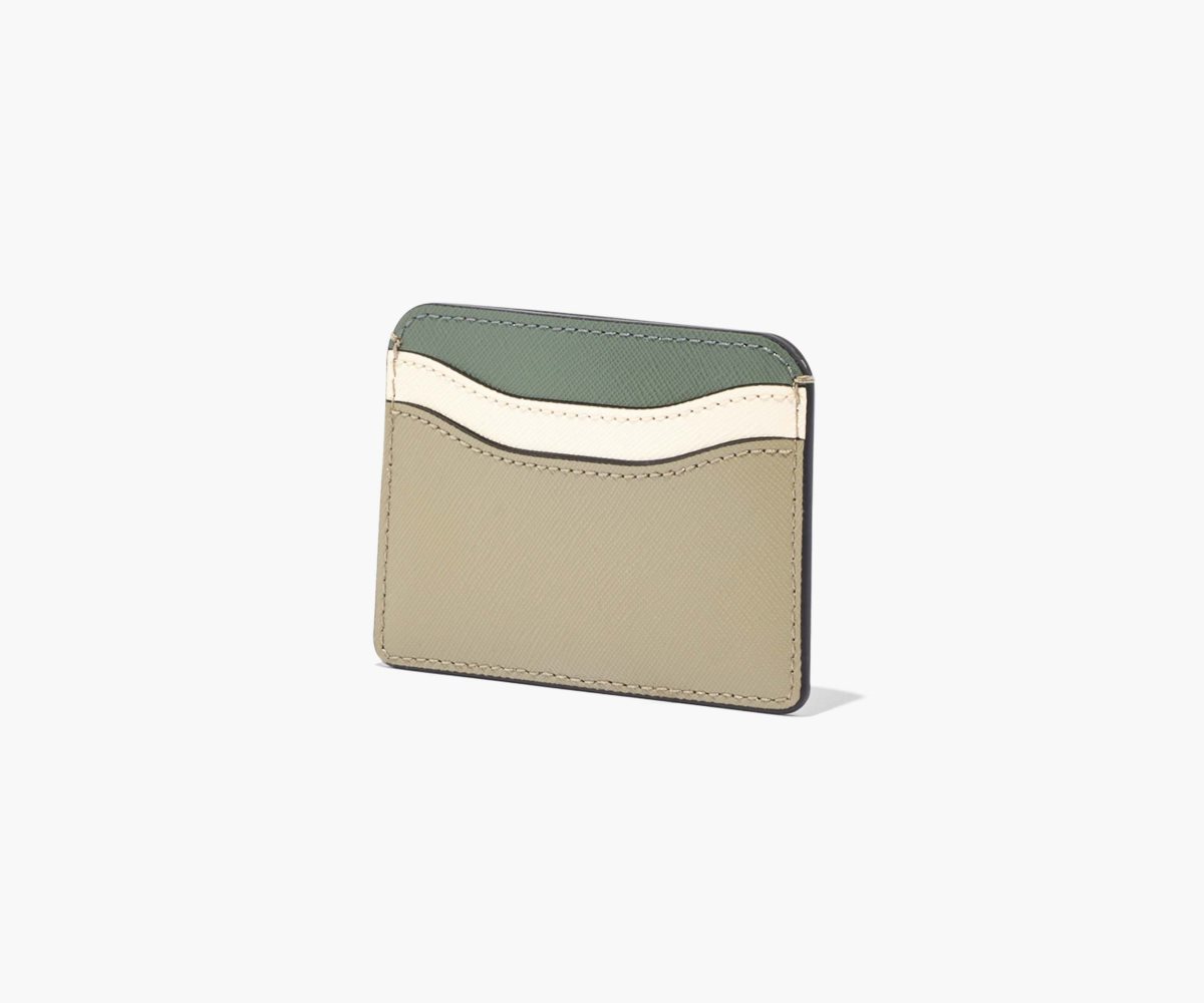 Marc Jacobs Snapshot Card Case Argento Verde Oliva Colorate | ZQF215947