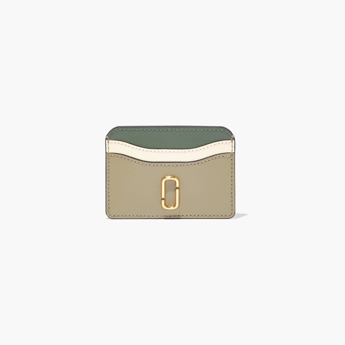 Marc Jacobs Snapshot Card Case Argento Verde Oliva Colorate | ZQF215947