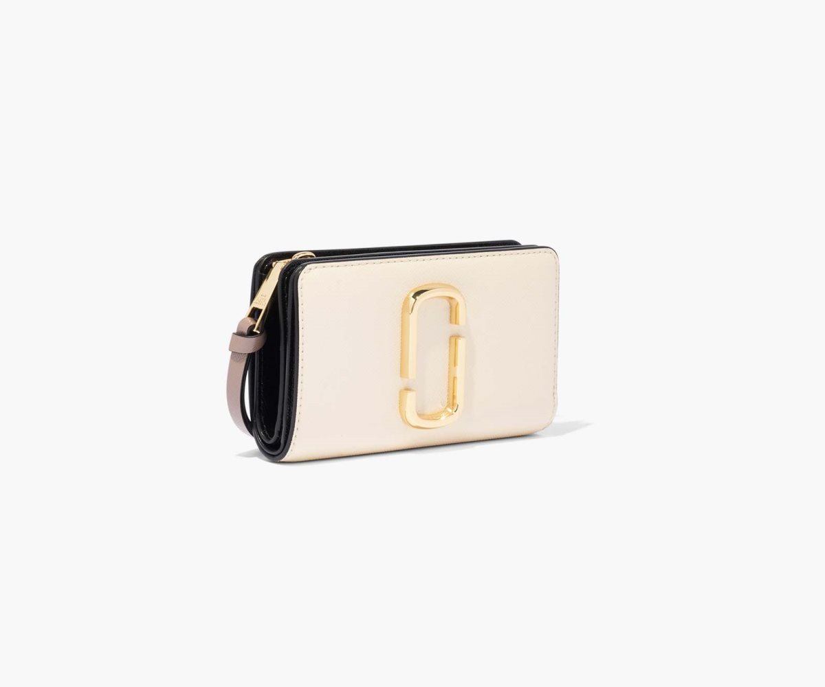 Marc Jacobs Snapshot Compact Wallet Bianche Colorate | IKL723468