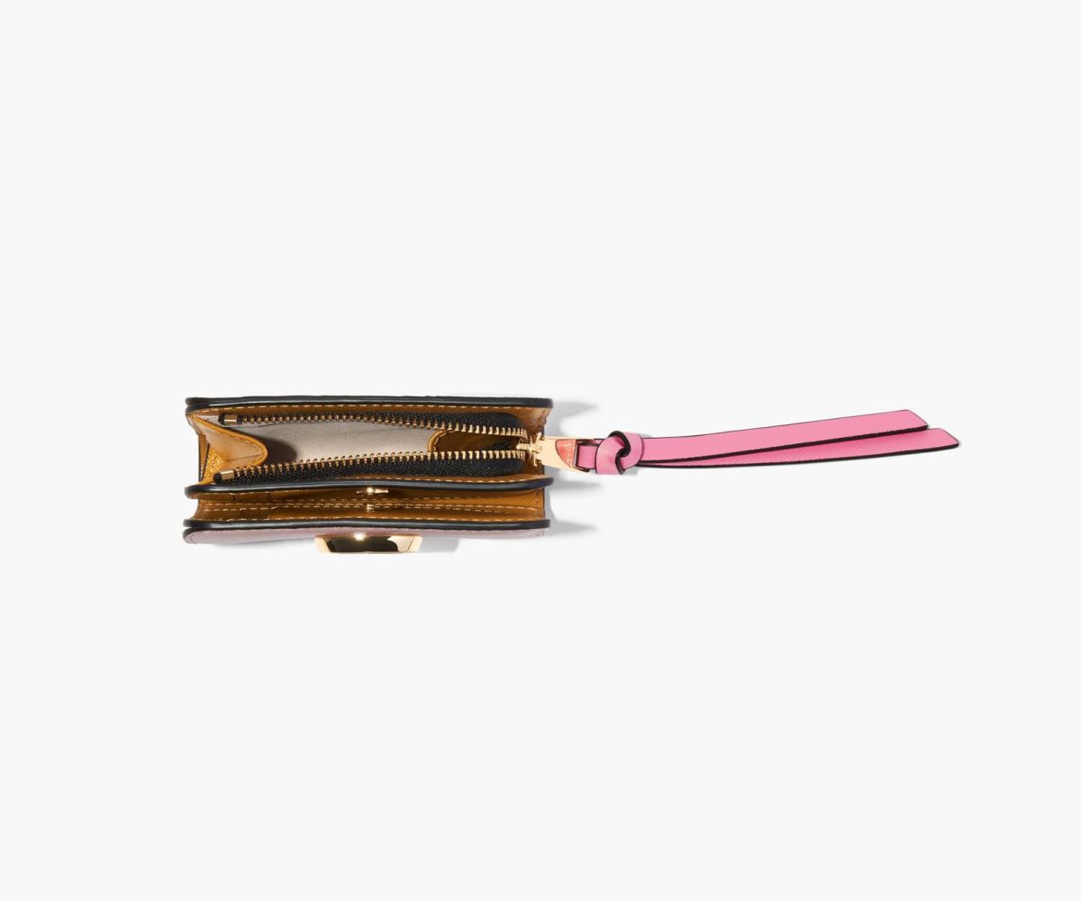 Marc Jacobs Snapshot Mini Compact Wallet Rosa Colorate | BZP329547