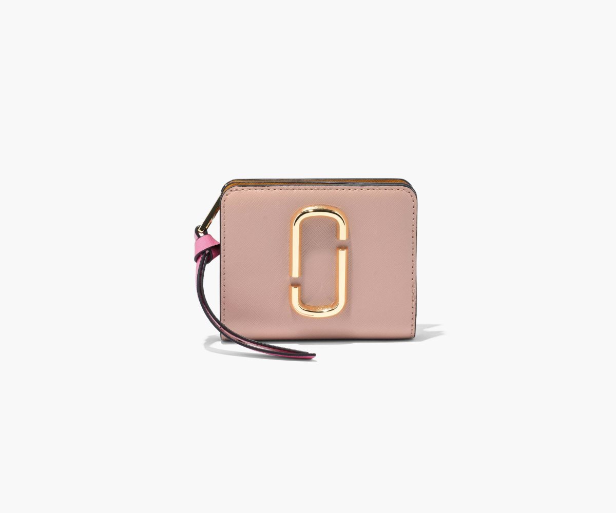 Marc Jacobs Snapshot Mini Compact Wallet Rosa Colorate | BZP329547