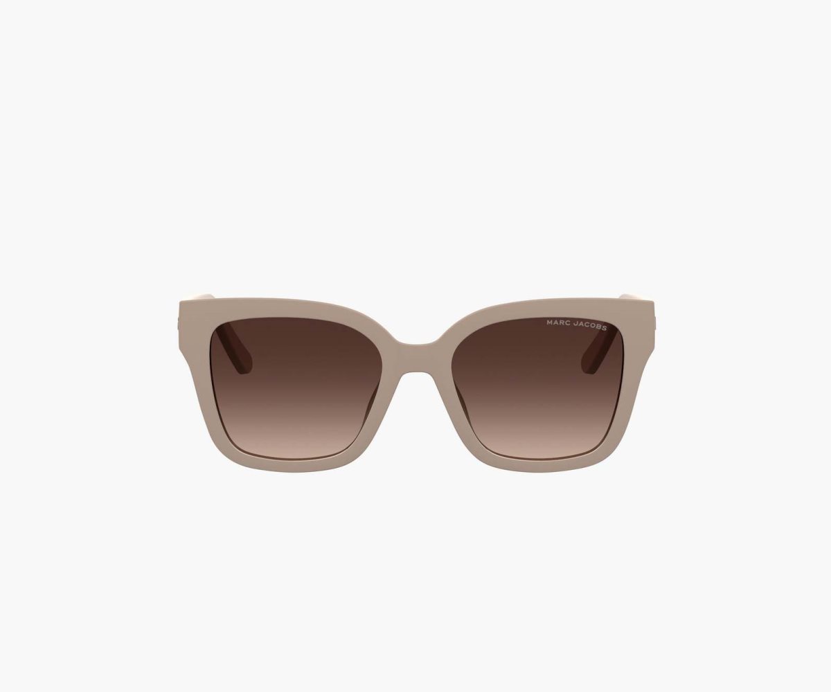 Marc Jacobs Square Sunglasses Beige | DGW724801