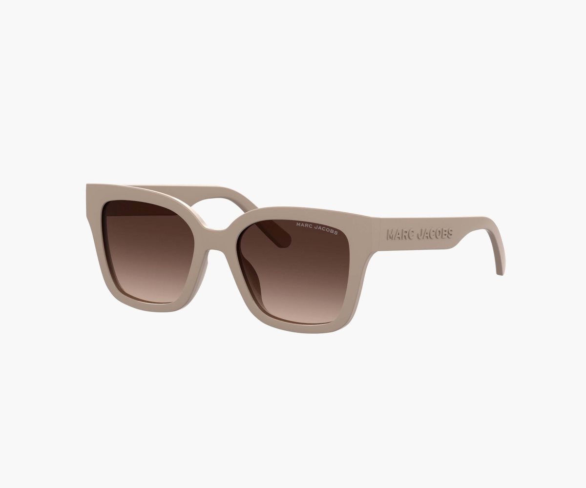 Marc Jacobs Square Sunglasses Beige | DGW724801