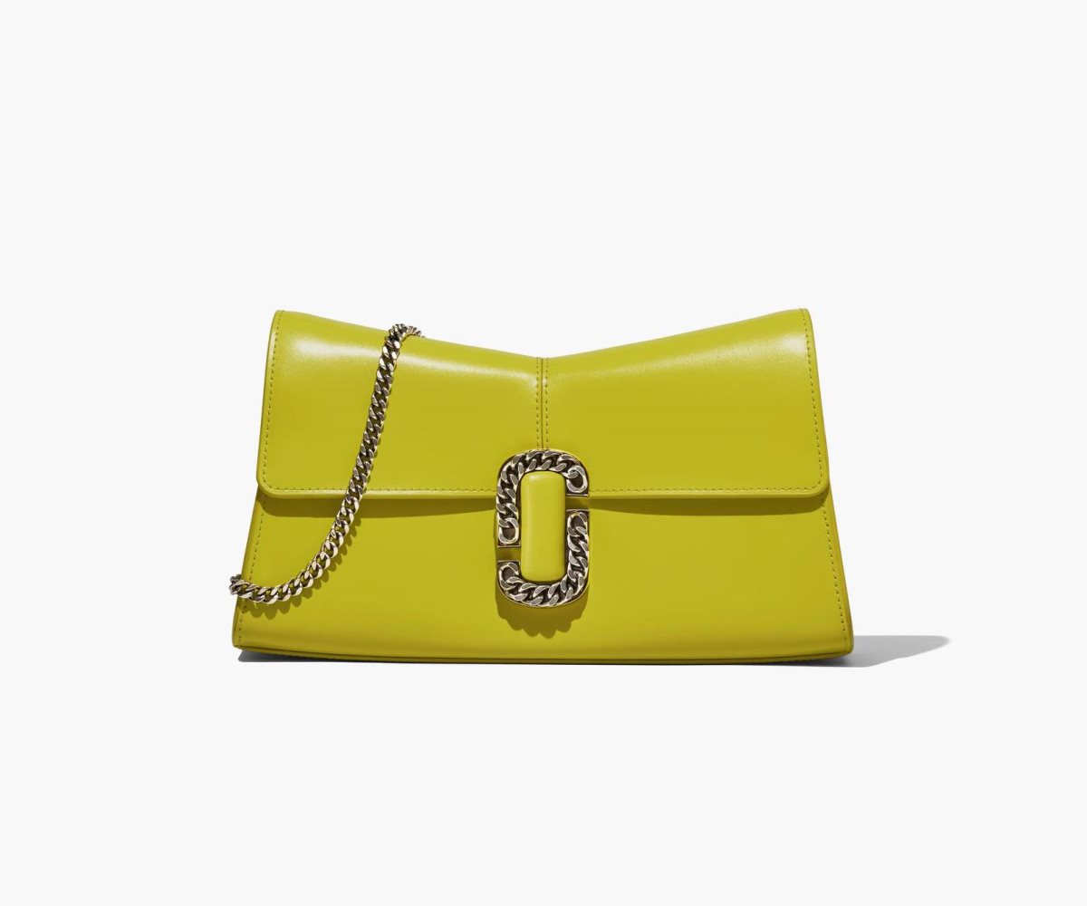 Marc Jacobs St. Marc Convertible Clutch Verdi Chiaro | JNB378190