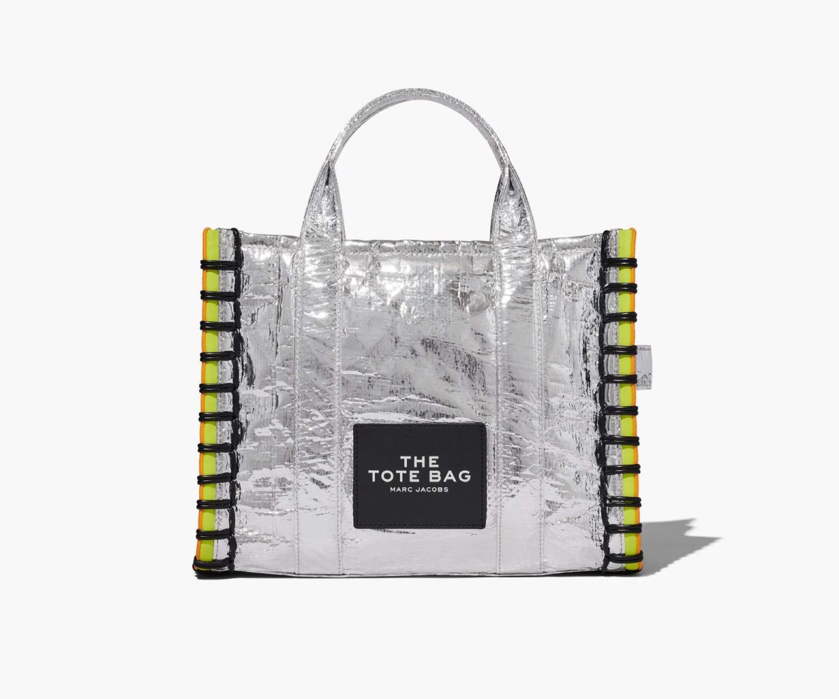 Marc Jacobs Tarp Medium Tote Argento | NHW182349