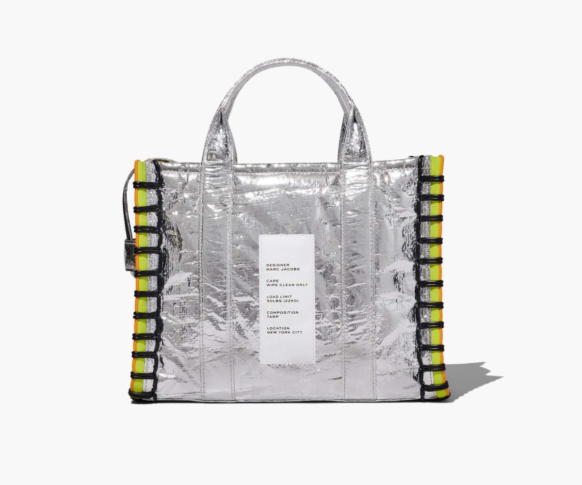 Marc Jacobs Tarp Medium Tote Argento | NHW182349