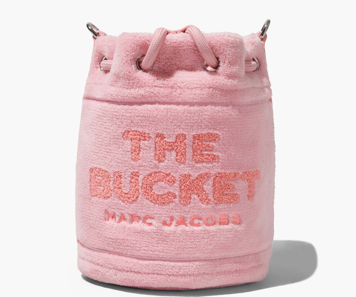 Marc Jacobs Terry Bucket Bag Rosa Chiaro | GMU496180