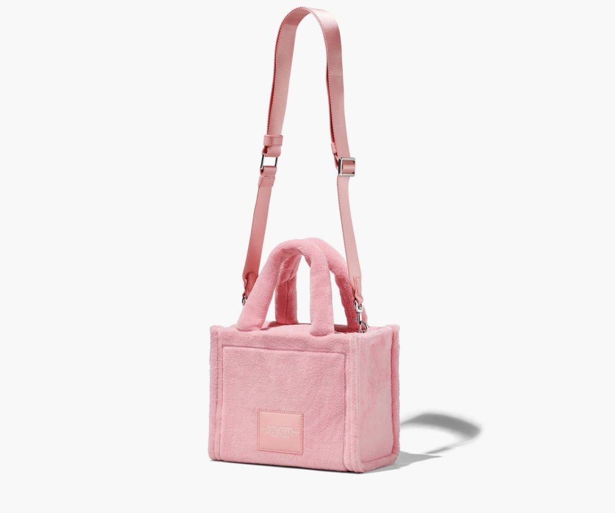 Marc Jacobs Terry Medium Tote Bag Rosa Chiaro | JXL850237