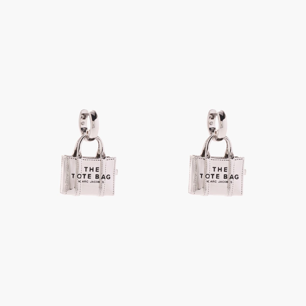 Marc Jacobs Tote Bag Earrings Argento Chiaro | XLT209786