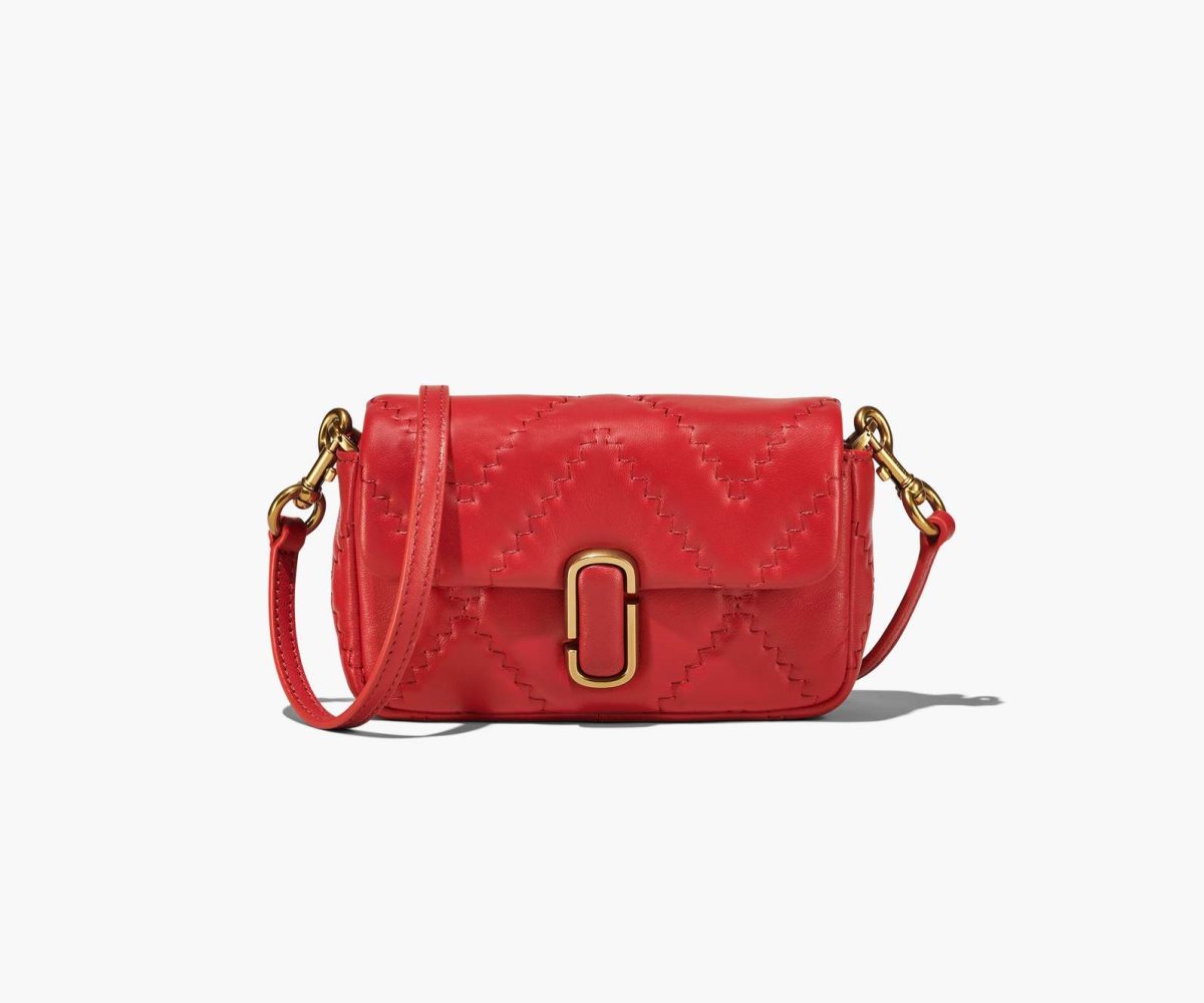 Marc Jacobs Trapuntato Pelle J Marc Mini Bag Rosse | AGT389641