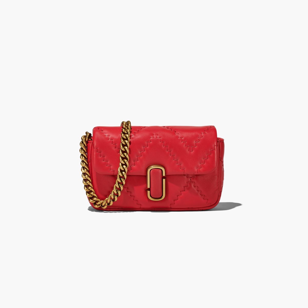 Marc Jacobs Trapuntato Pelle J Marc Mini Bag Rosse | AGT389641