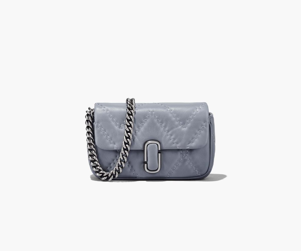 Marc Jacobs Trapuntato Pelle J Marc Mini Bag Grigie | CAO962854