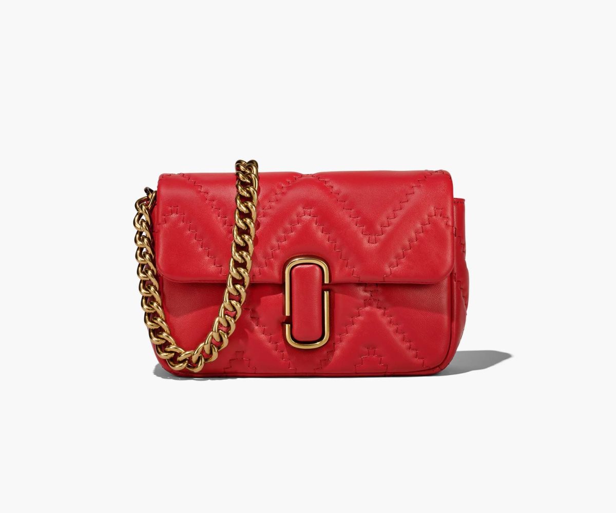 Marc Jacobs Trapuntato Pelle J Marc Shoulder Bag Rosse | ABK204795