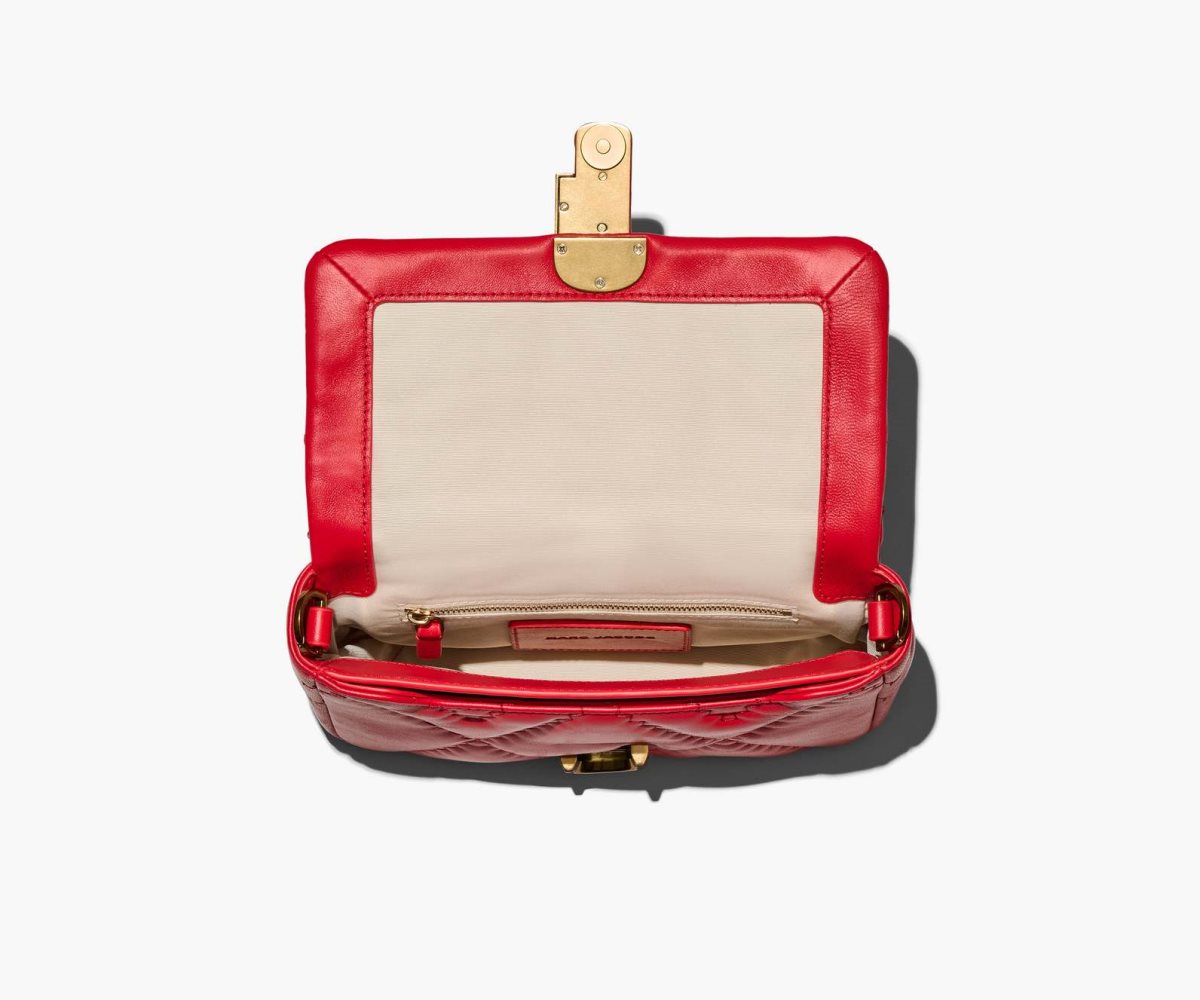 Marc Jacobs Trapuntato Pelle J Marc Shoulder Bag Rosse | ABK204795