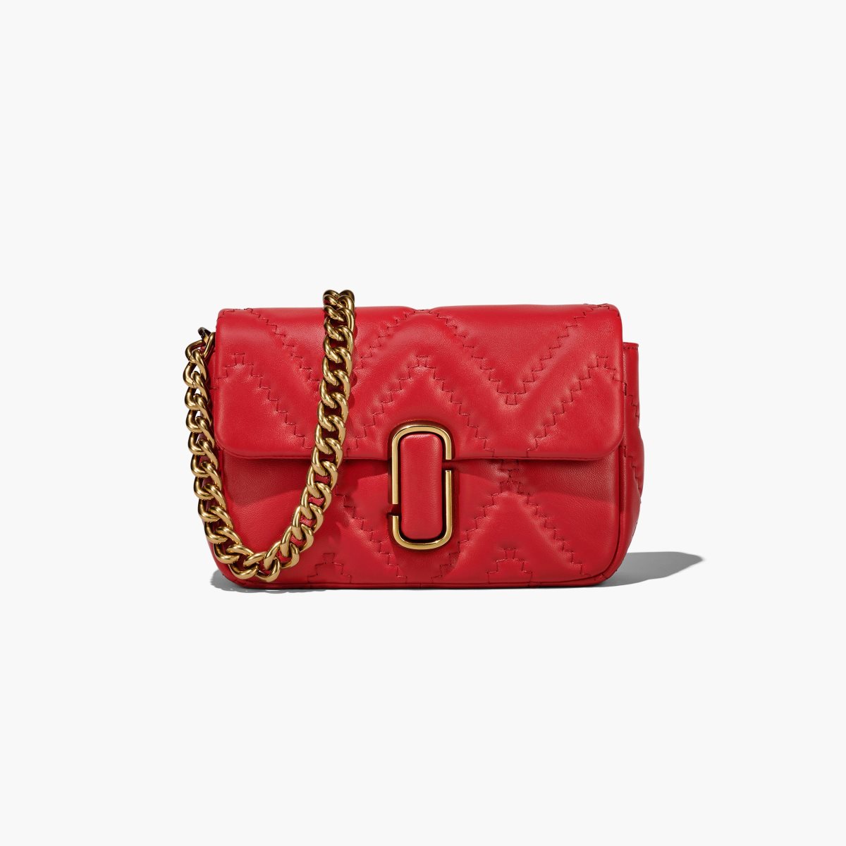 Marc Jacobs Trapuntato Pelle J Marc Shoulder Bag Rosse | ABK204795