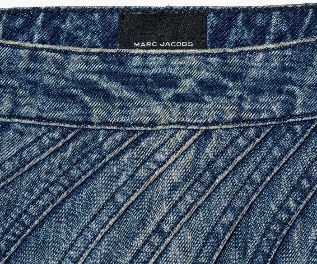 Marc Jacobs Wave Denim Skirt Blu | AKO401957