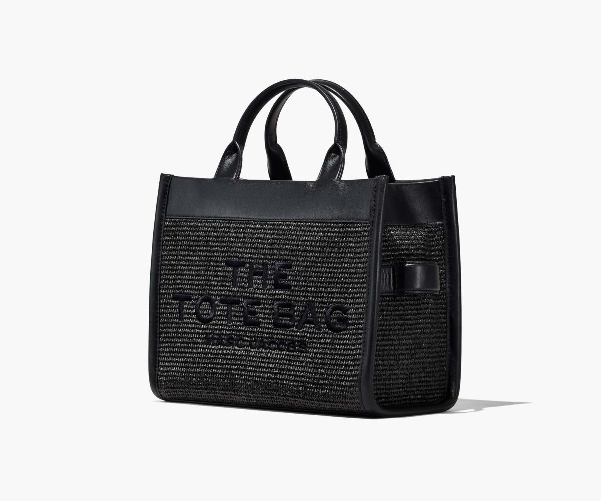 Marc Jacobs Woven DTM Medium Tote Bag Nere | XFK302541