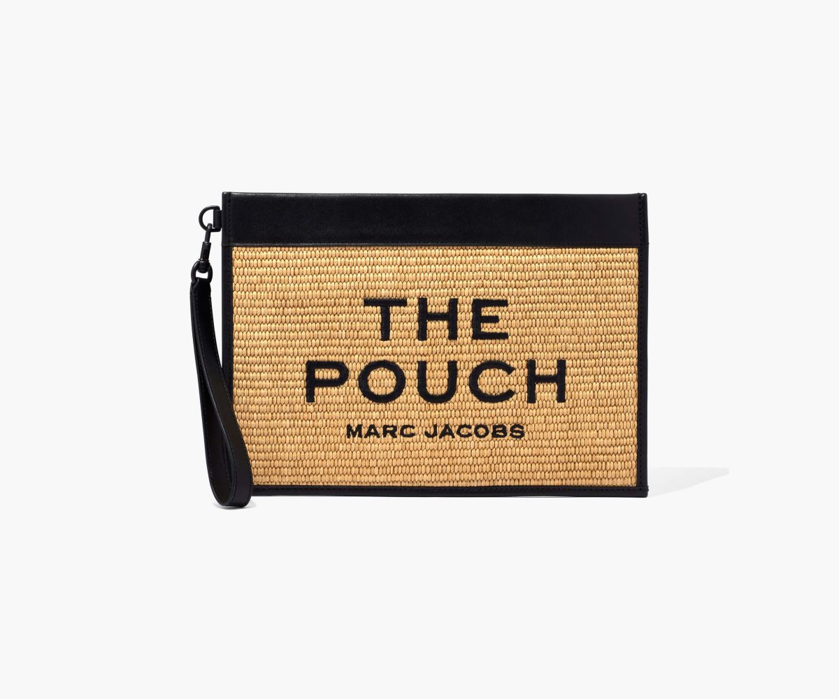 Marc Jacobs Woven Large Wristlet Beige | NLT489603