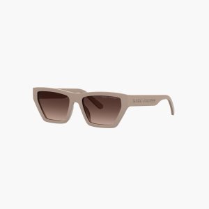 Marc Jacobs Cat Eye Sunglasses Beige | RZG378905