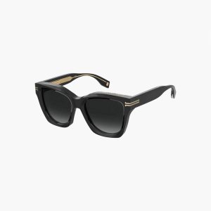 Marc Jacobs Icon Edge Oversized Square Sunglasses Nere | CJL418297