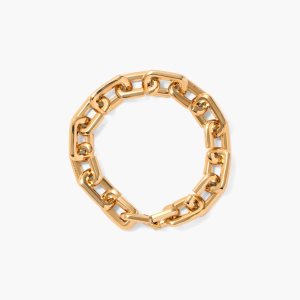 Marc Jacobs J Marc Chain Link Bracelet Oro | WDB942710