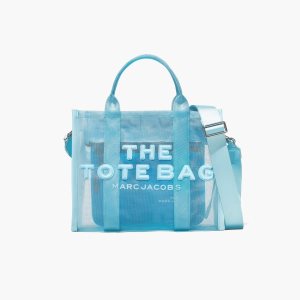 Marc Jacobs Mesh Medium Tote Bag Blu | VLD867359