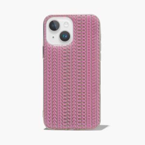 Marc Jacobs Monogram iPhone Case 14 Plus Grigie Marroni Rosa | ILK150976