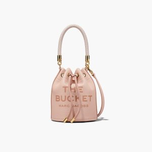 Marc Jacobs Pelle Bucket Bag Rosa | QZM976384