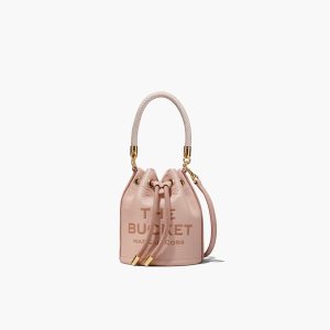 Marc Jacobs Pelle Micro Bucket Bag Rosa | RBD253017