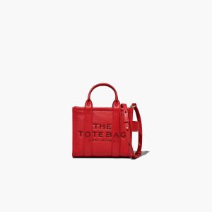 Marc Jacobs Pelle Micro Tote Bag Rosse | INE572013