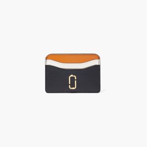 Marc Jacobs Snapshot Card Case Nere Arancioni Colorate | YNM253784