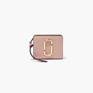 Marc Jacobs Snapshot Mini Compact Wallet Rosa Colorate | BZP329547