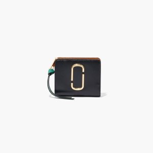 Marc Jacobs Snapshot Mini Compact Wallet Nere Arancioni Colorate | DCS178239