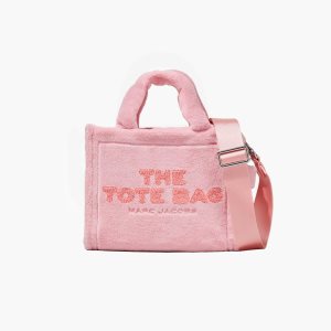 Marc Jacobs Terry Medium Tote Bag Rosa Chiaro | JXL850237